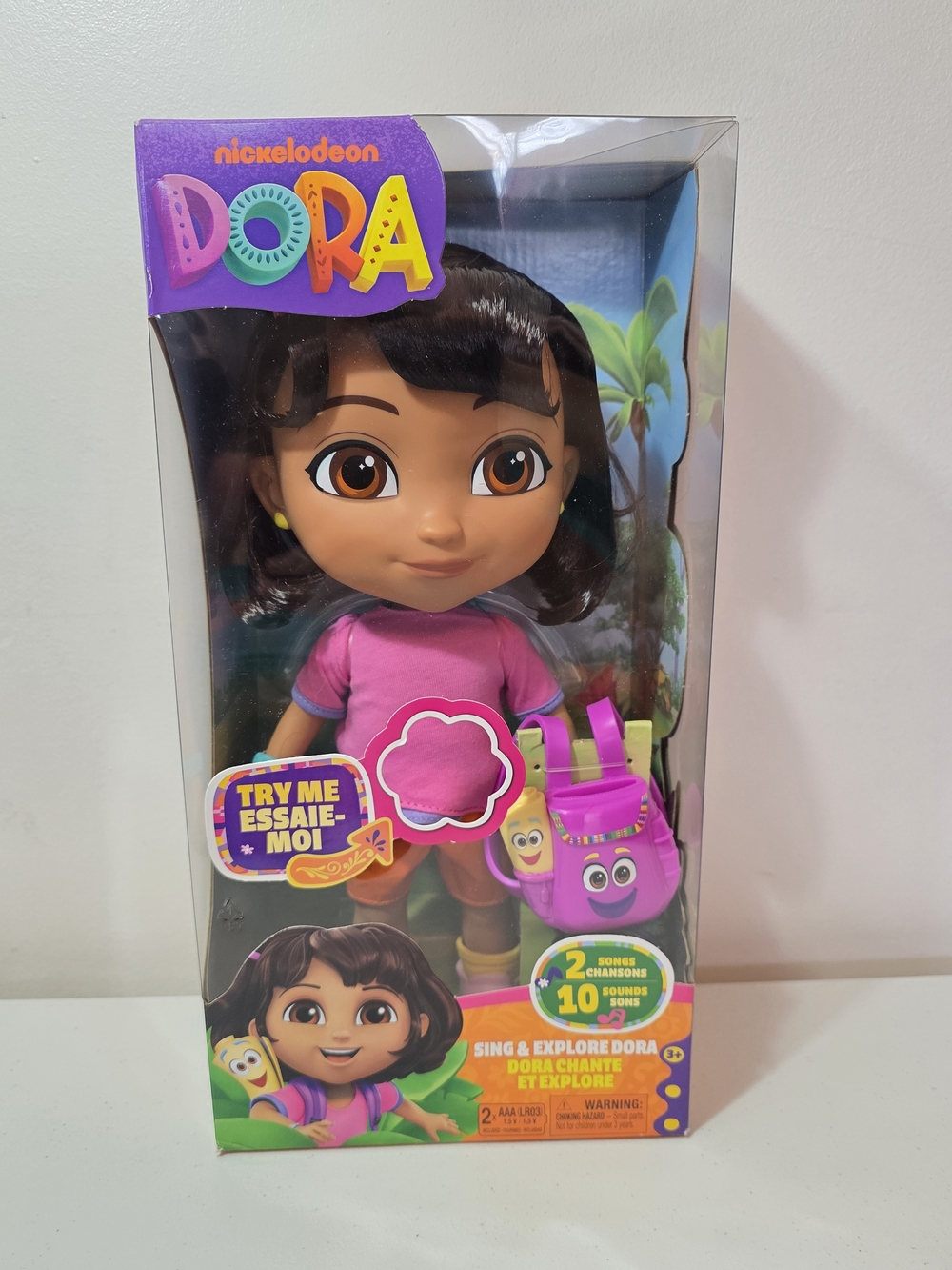 Dora, Sing & Explore Dora Doll Nickelodeon Dora Sing & Explore Dora Doll - Pink